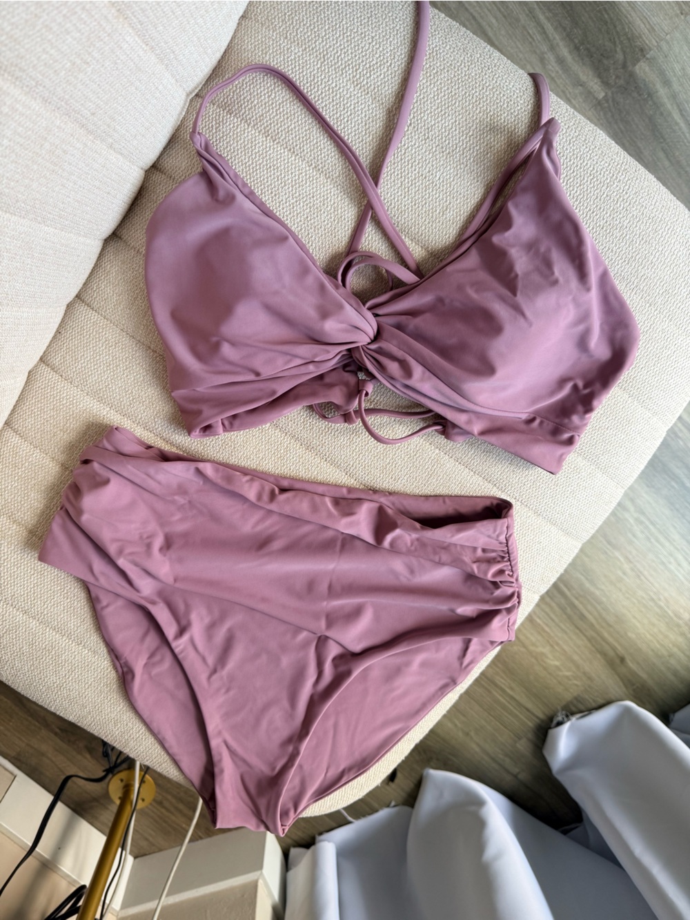 Mauve Bikini Set